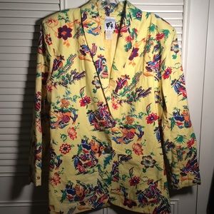 Blazer 12, Southwest Linen/Cotton travel jacket👏